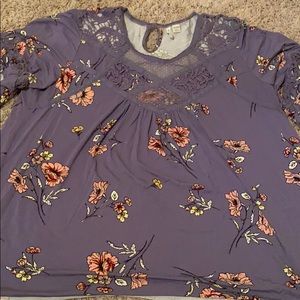 Floral dress shirt